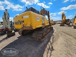 Used Komatsu Excavator,Used Excavator in yard,Side of used Excavator,Front of used Excavator,Used Komatsu